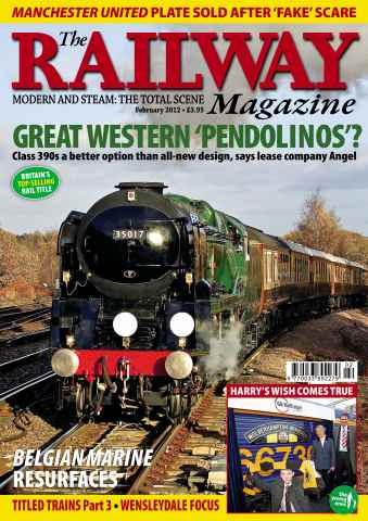 Railway Magazine issue February 2012