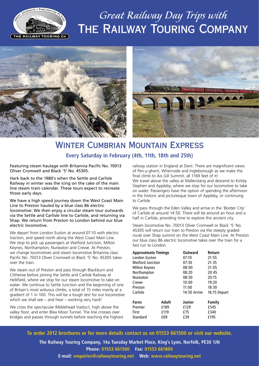 Railway Magazine Preview Pages