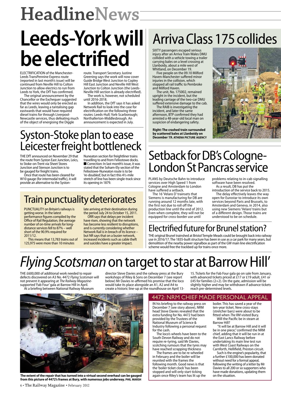 Railway Magazine Preview Pages