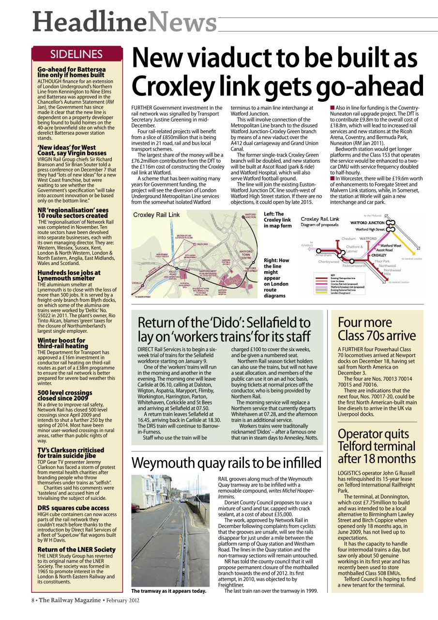 Railway Magazine Preview Pages