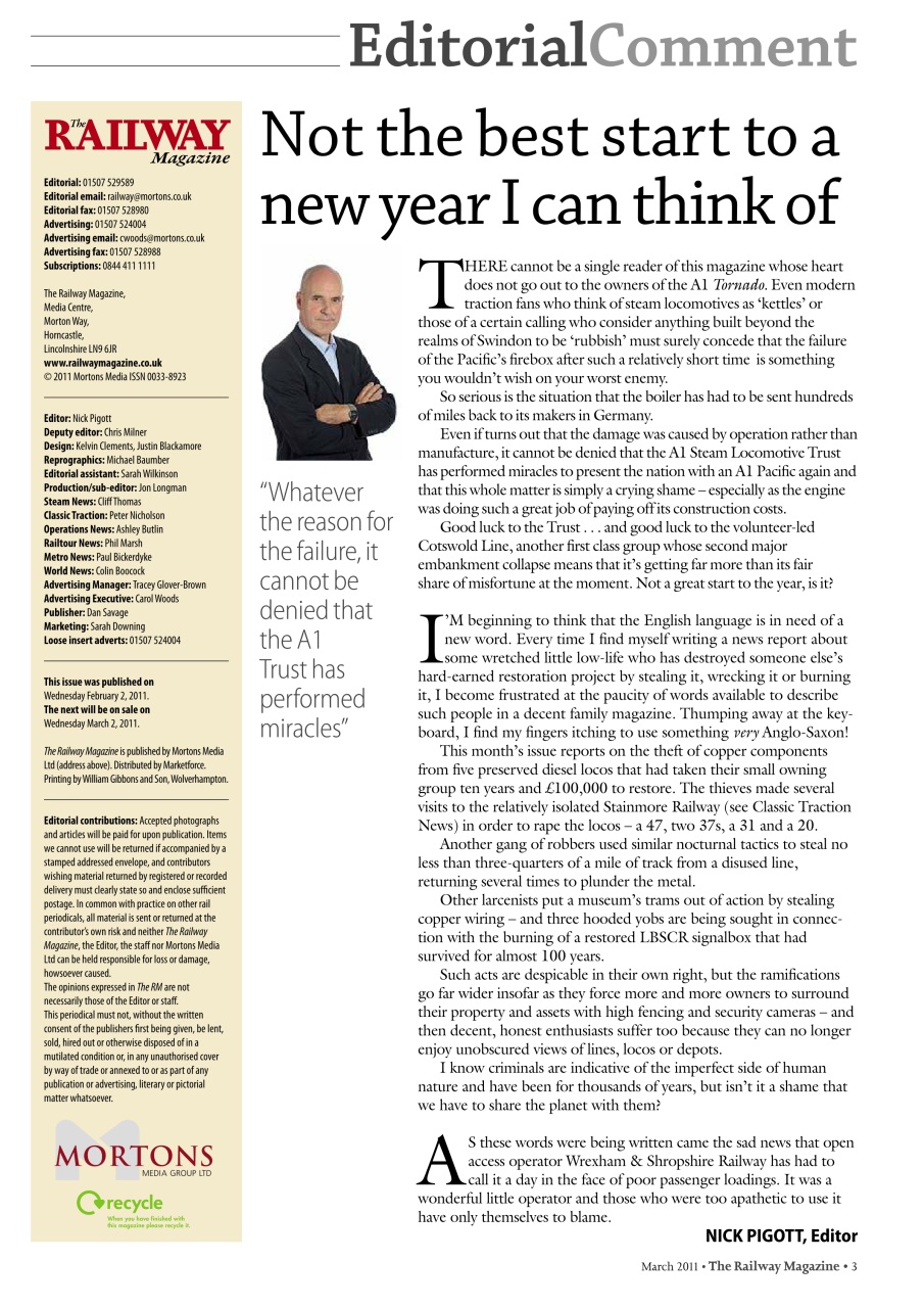 Railway Magazine Preview Pages