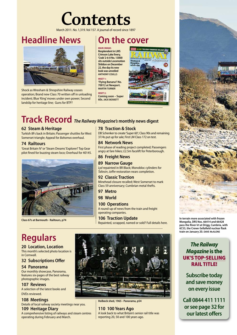 Railway Magazine Preview Pages