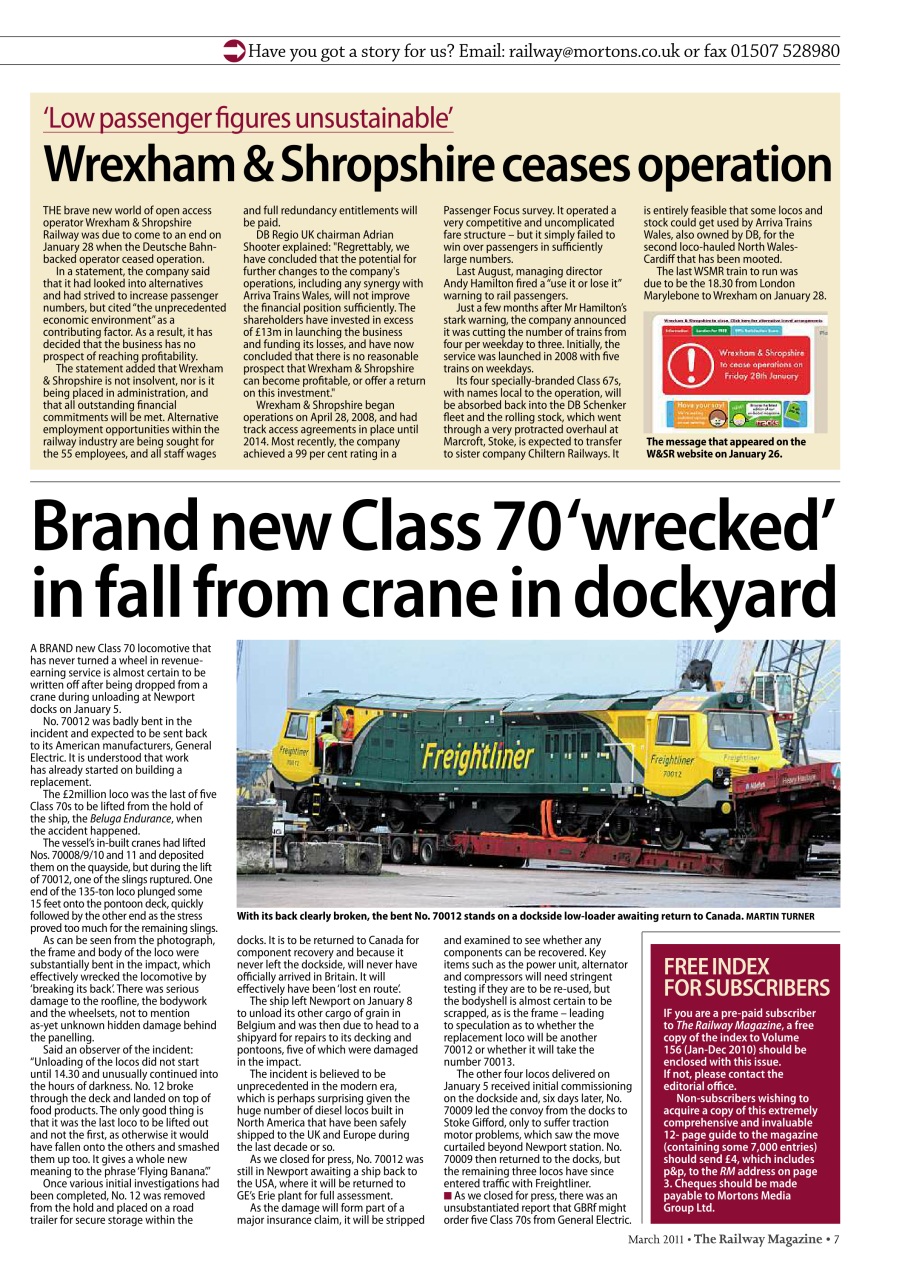 Railway Magazine Preview Pages