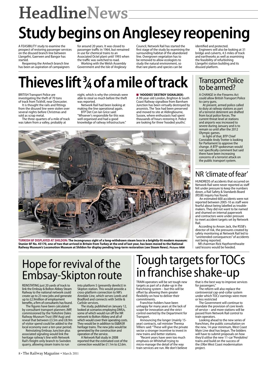 Railway Magazine Preview Pages