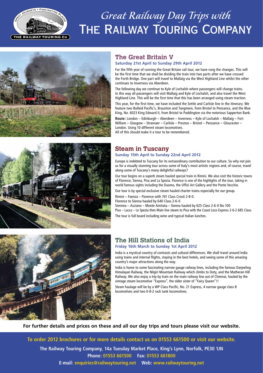Railway Magazine Preview Pages
