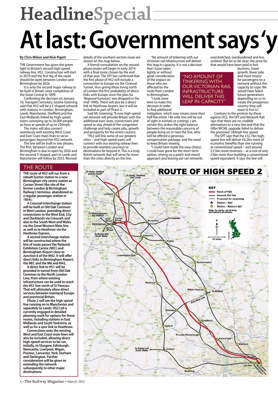 Railway Magazine Preview Pages