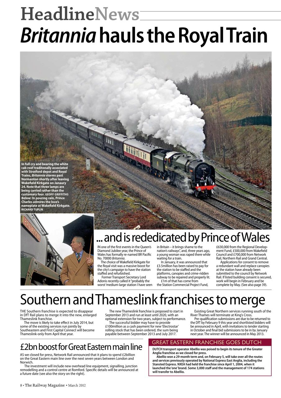 Railway Magazine Preview Pages