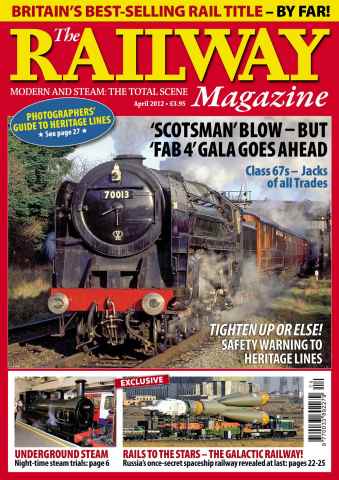 Railway Magazine issue April 2012