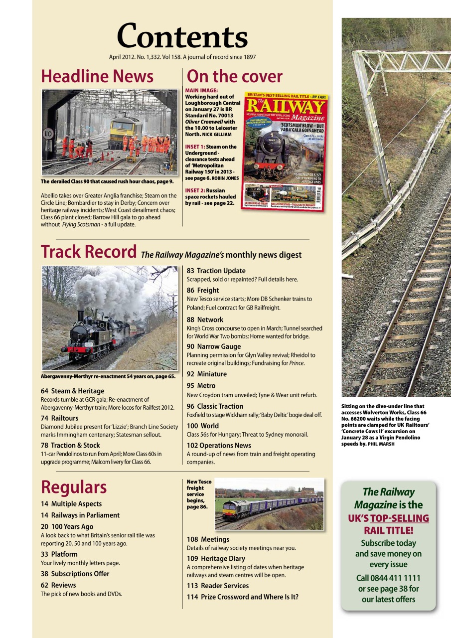 Railway Magazine Preview Pages