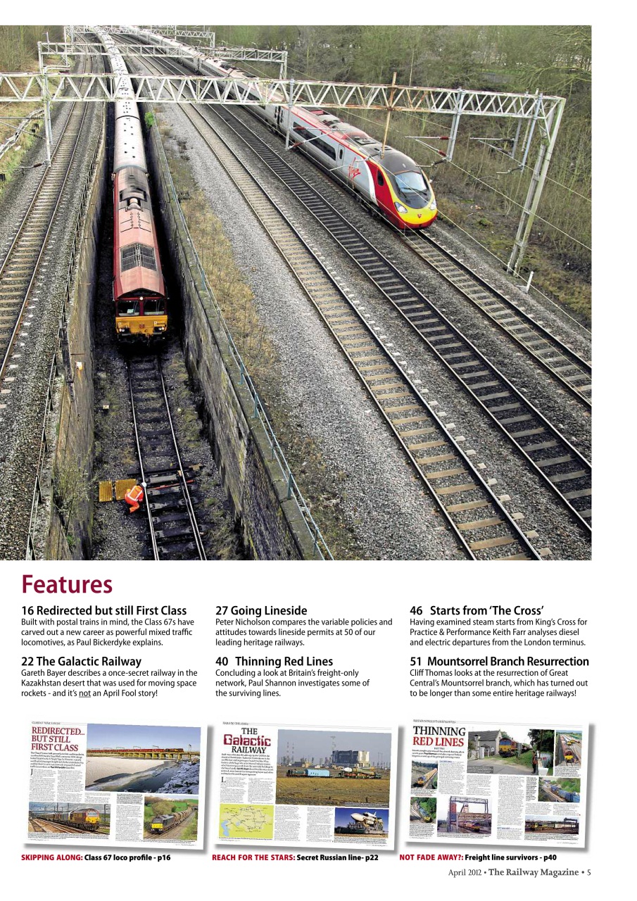 Railway Magazine Preview Pages