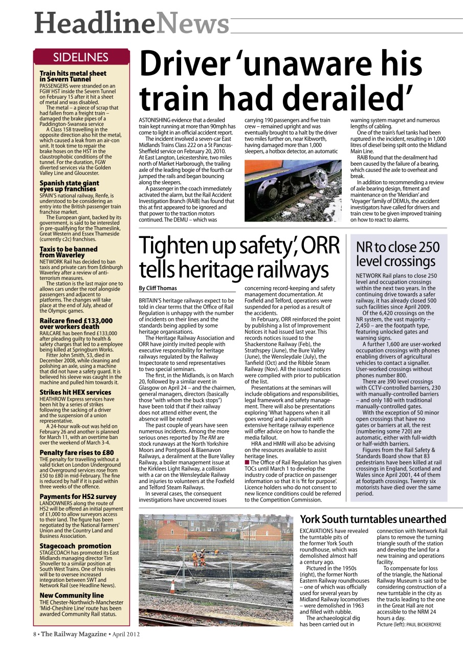 Railway Magazine Preview Pages