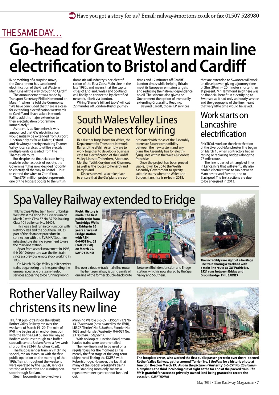 Railway Magazine Preview Pages