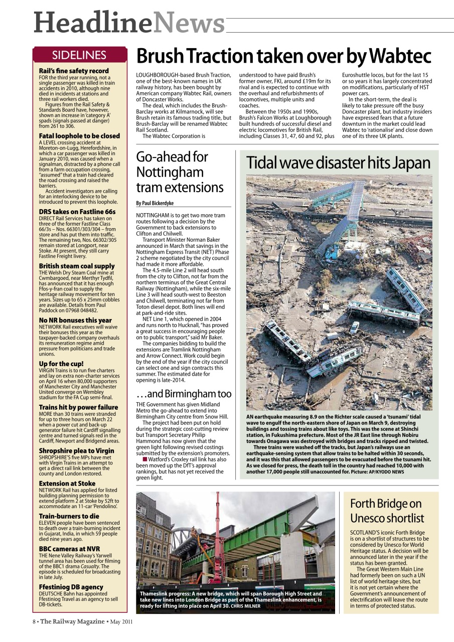 Railway Magazine Preview Pages