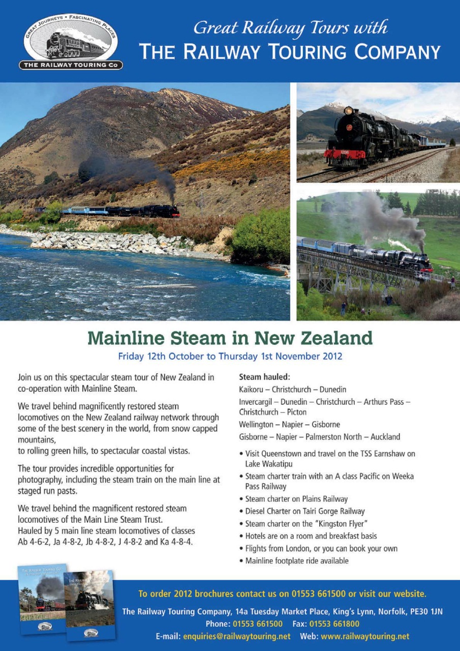 Railway Magazine Preview Pages