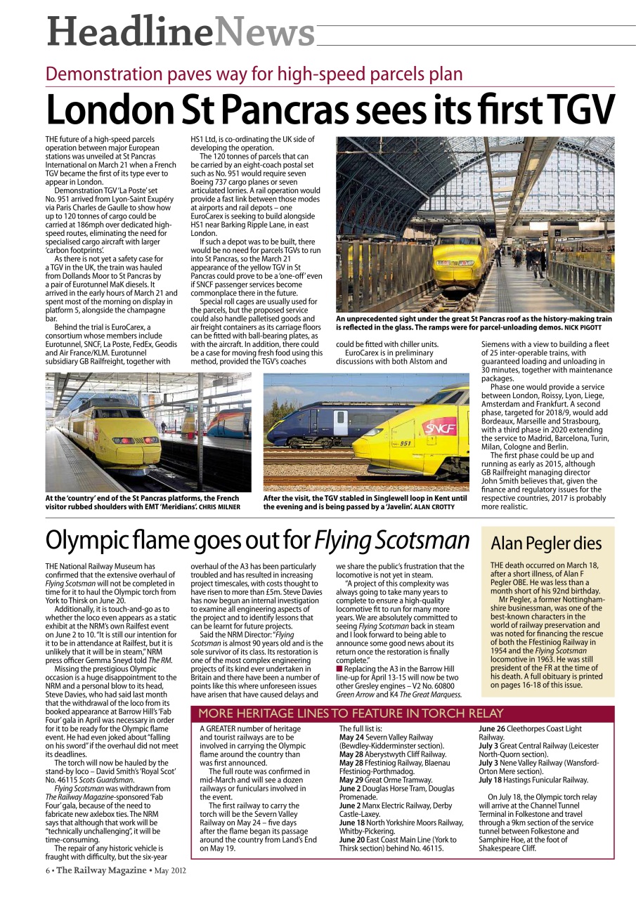 Railway Magazine Preview Pages