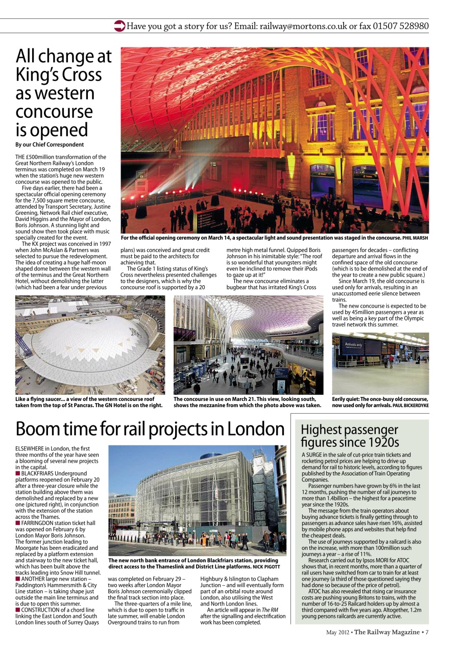 Railway Magazine Preview Pages