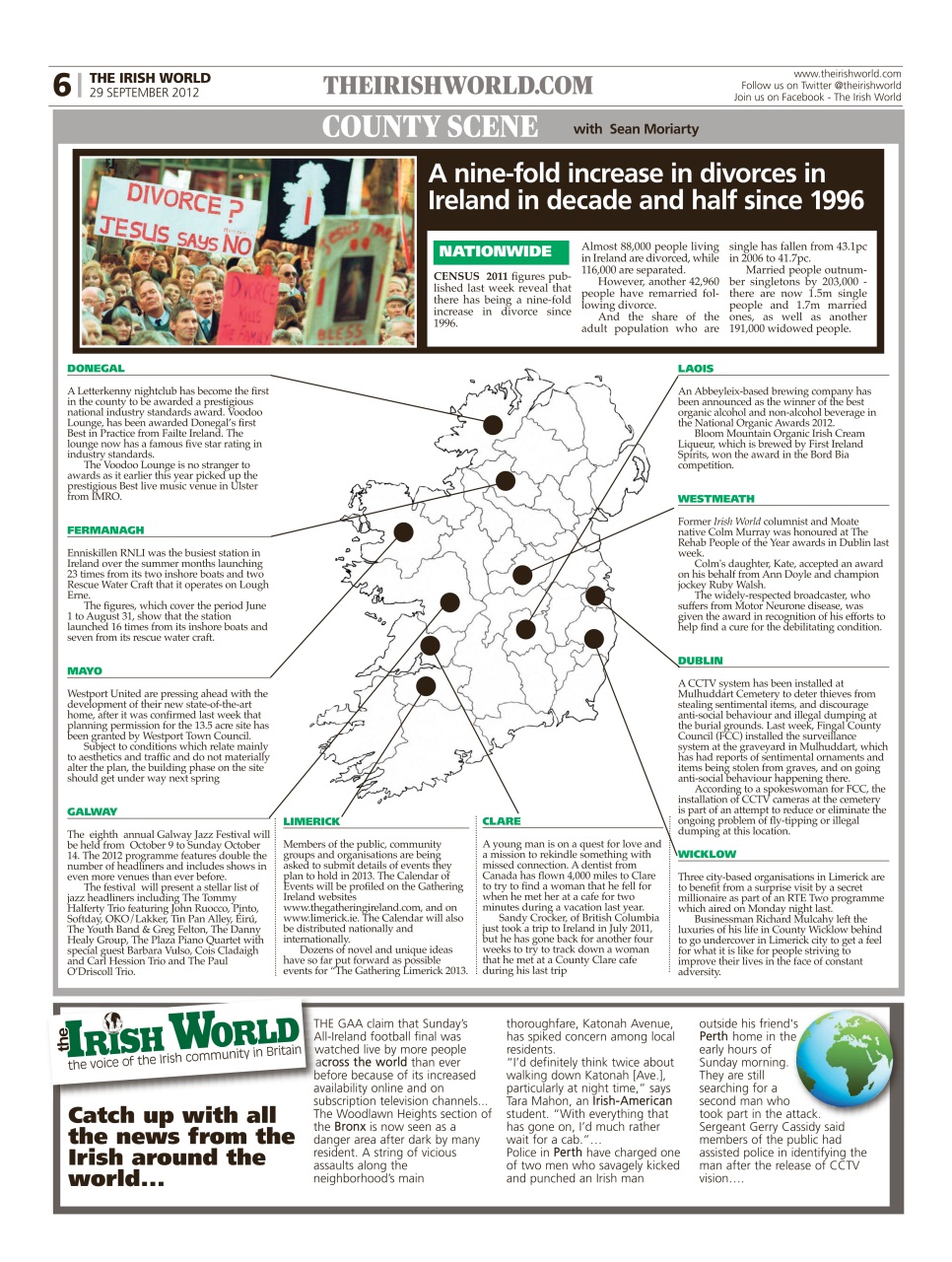 Irish World Preview Pages