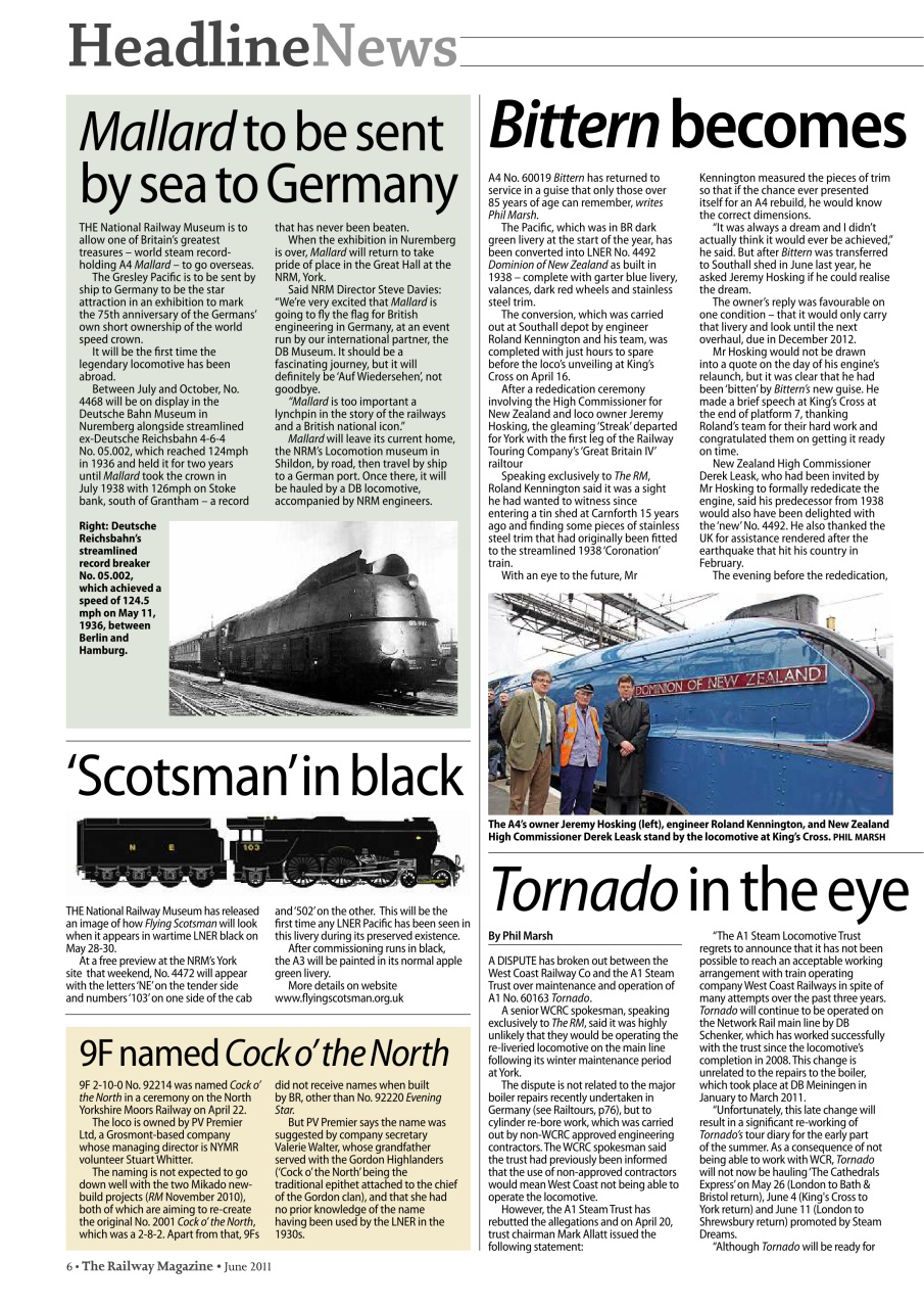 Railway Magazine Preview Pages