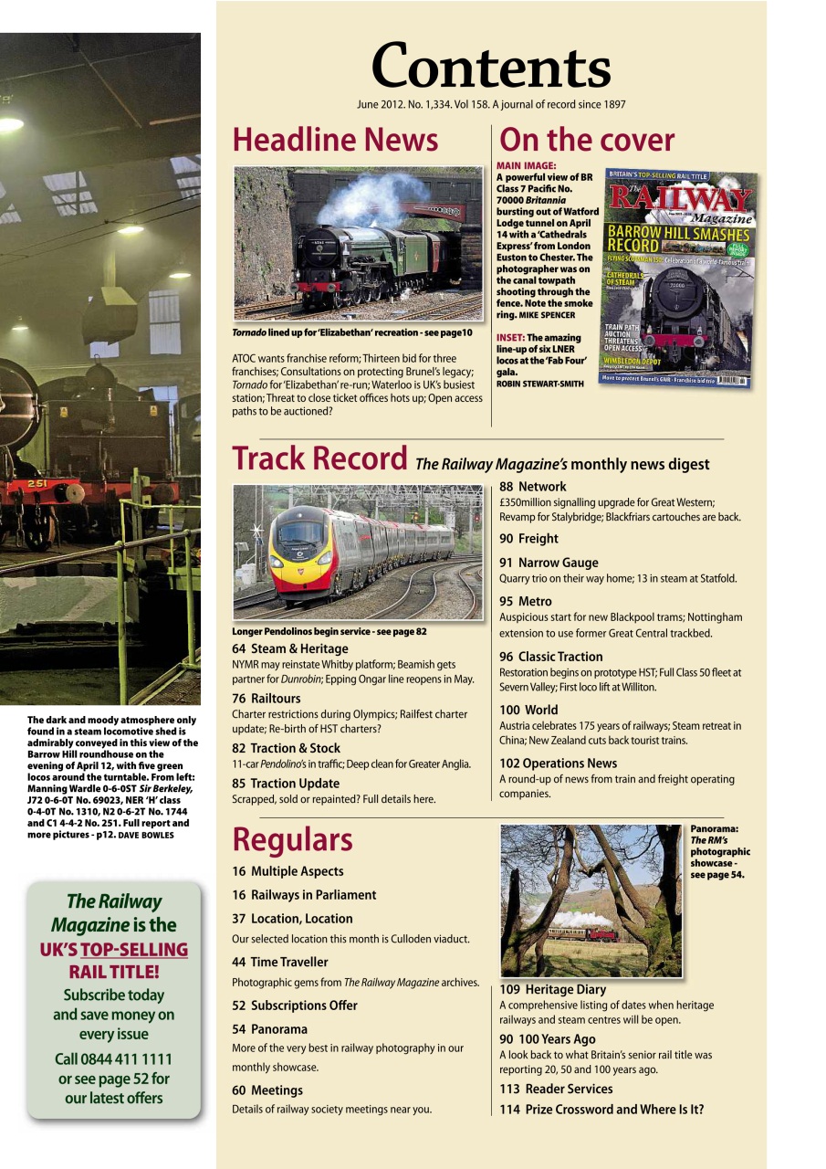 Railway Magazine Preview Pages