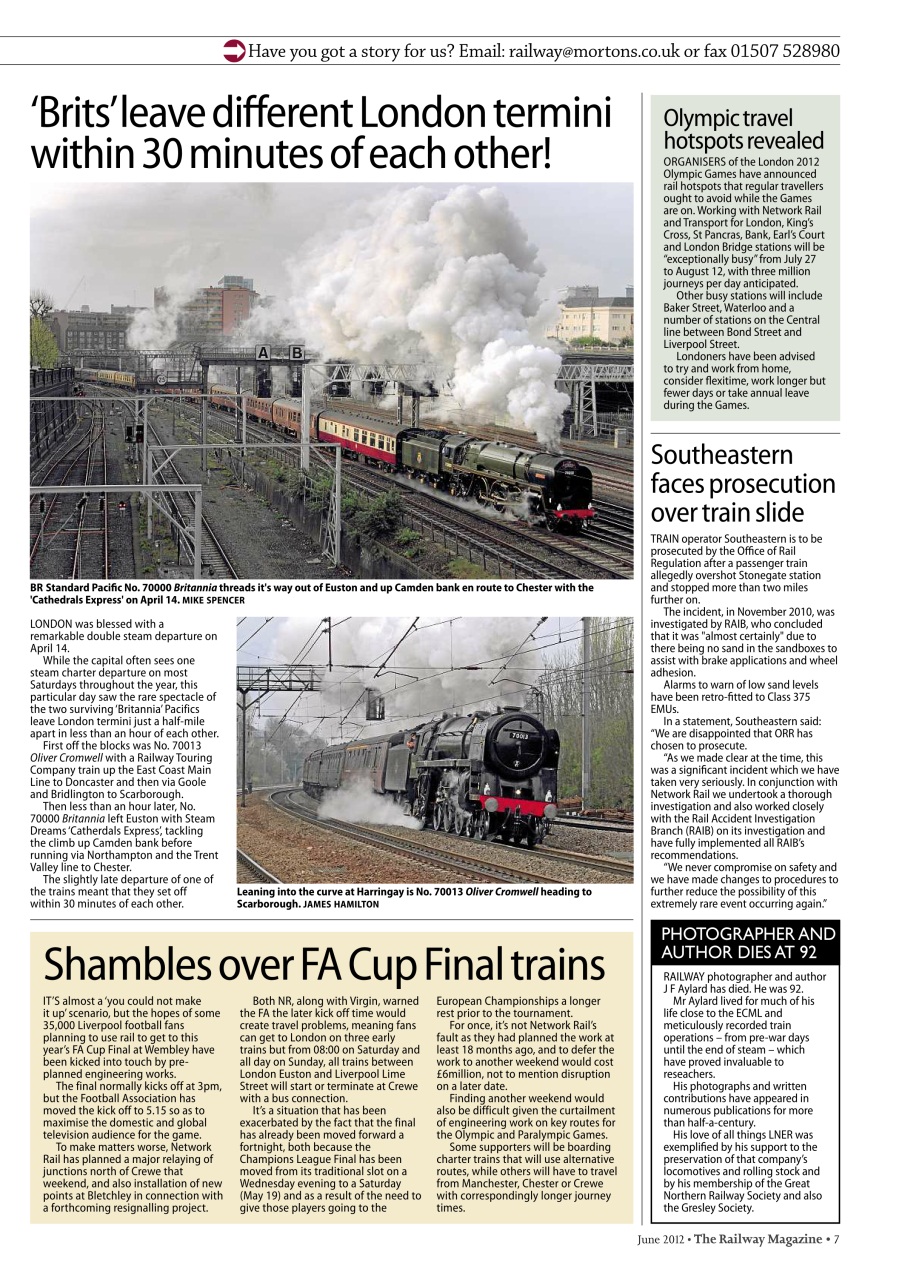 Railway Magazine Preview Pages