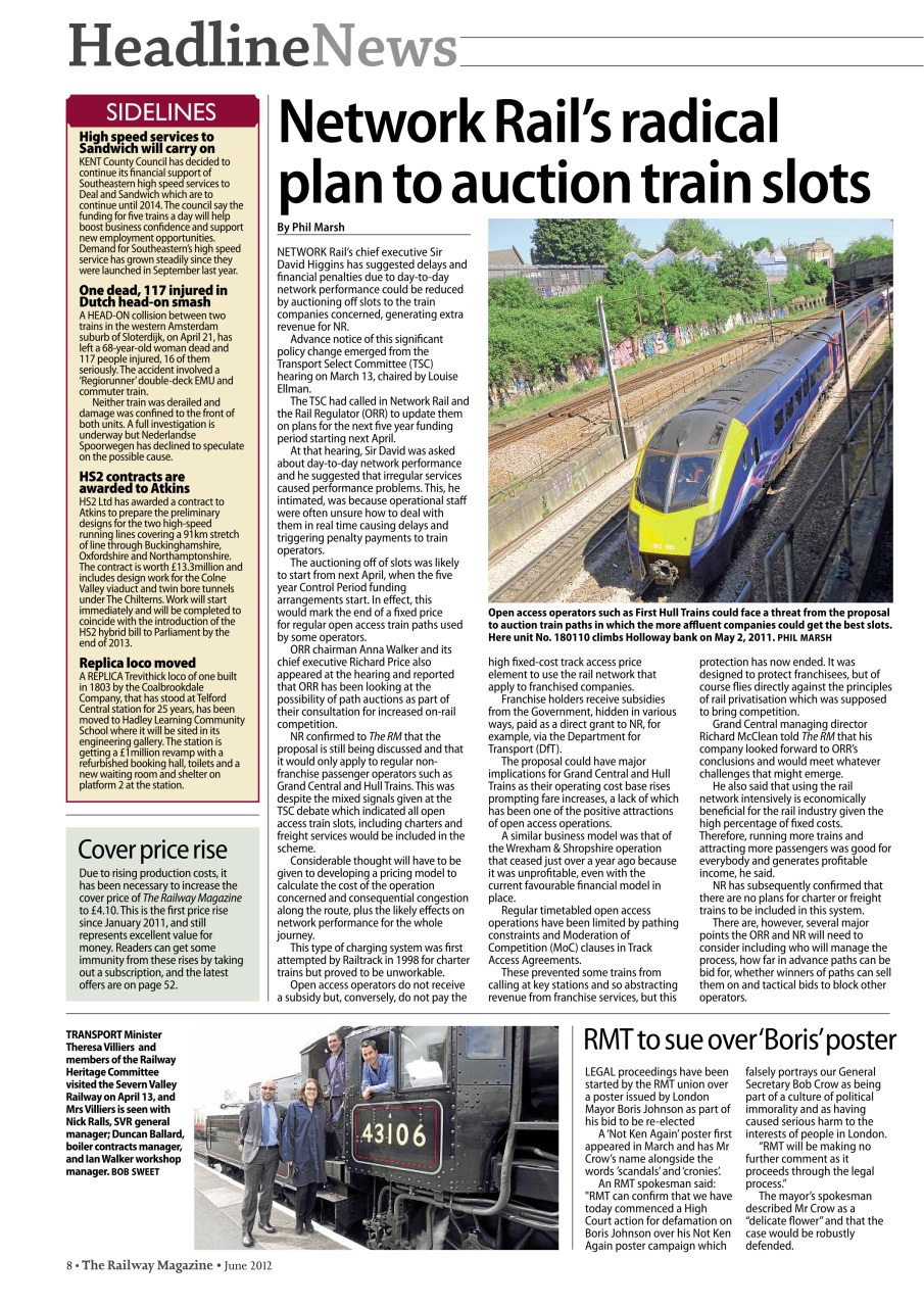 Railway Magazine Preview Pages