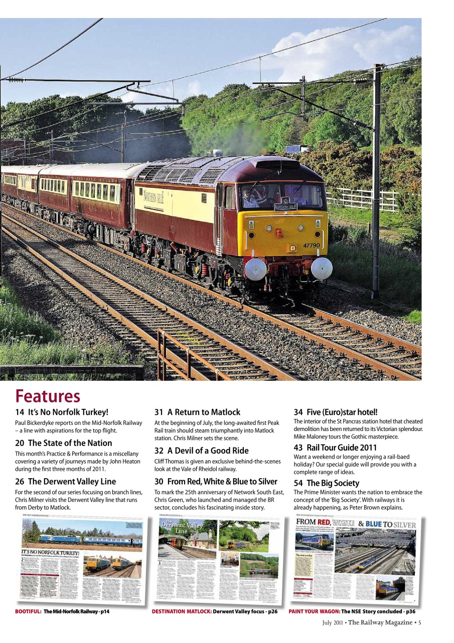 Railway Magazine Preview Pages