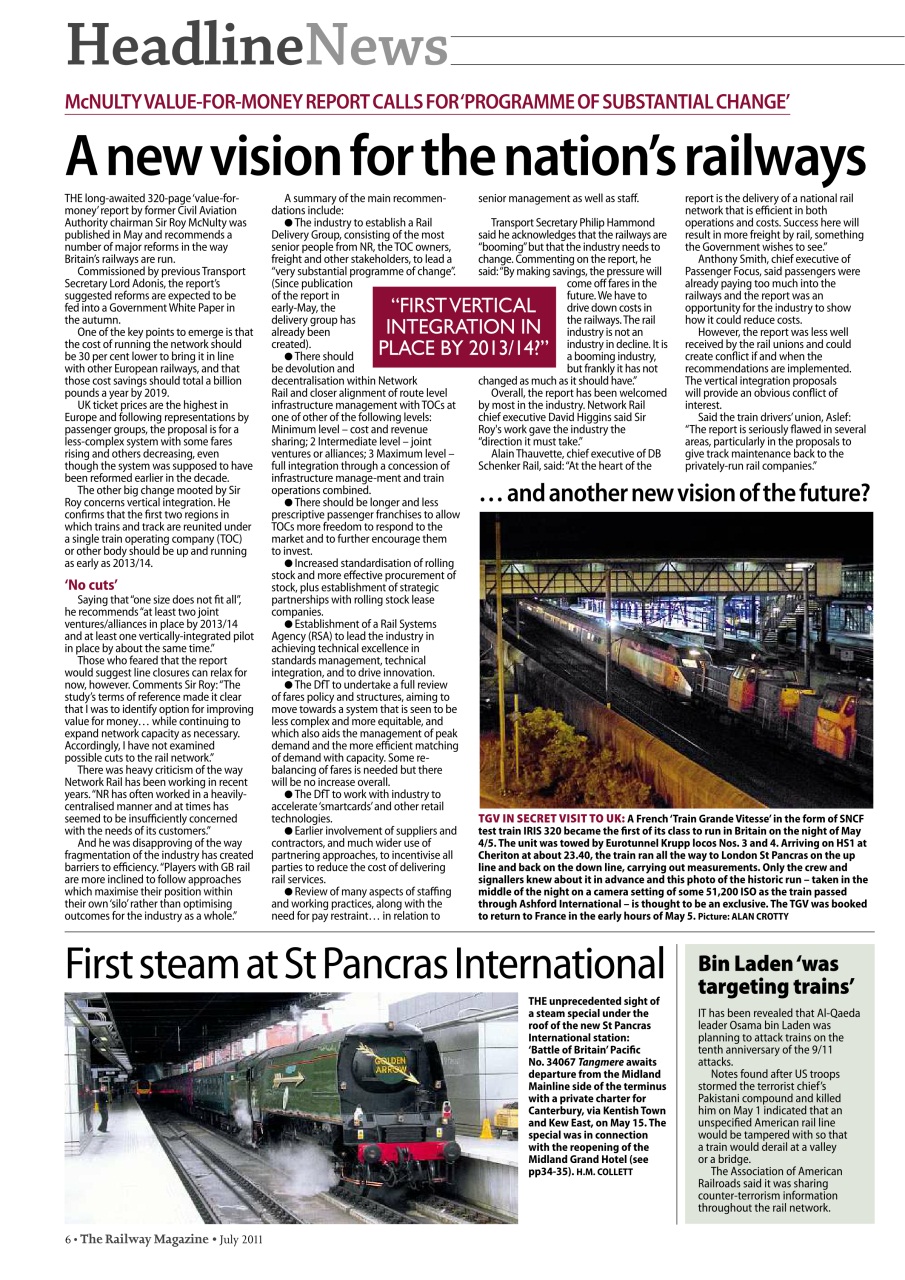 Railway Magazine Preview Pages