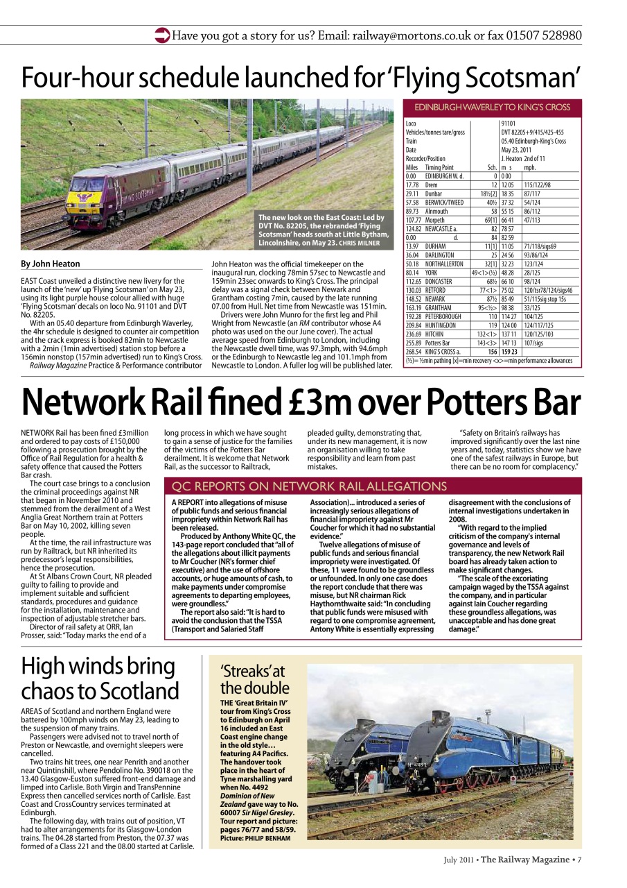 Railway Magazine Preview Pages