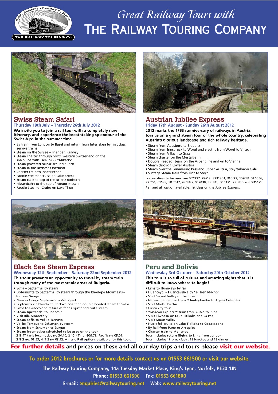 Railway Magazine Preview Pages
