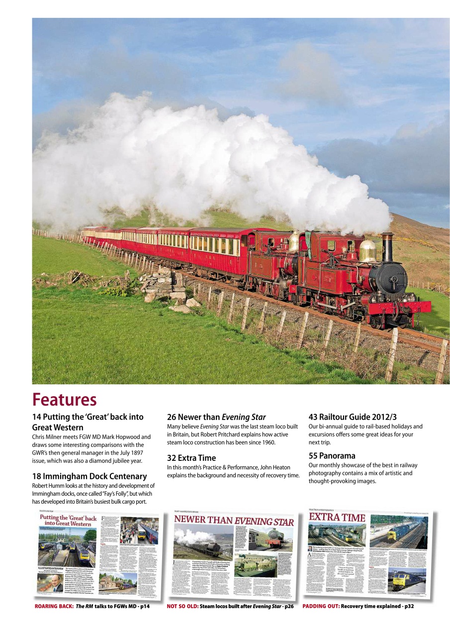 Railway Magazine Preview Pages