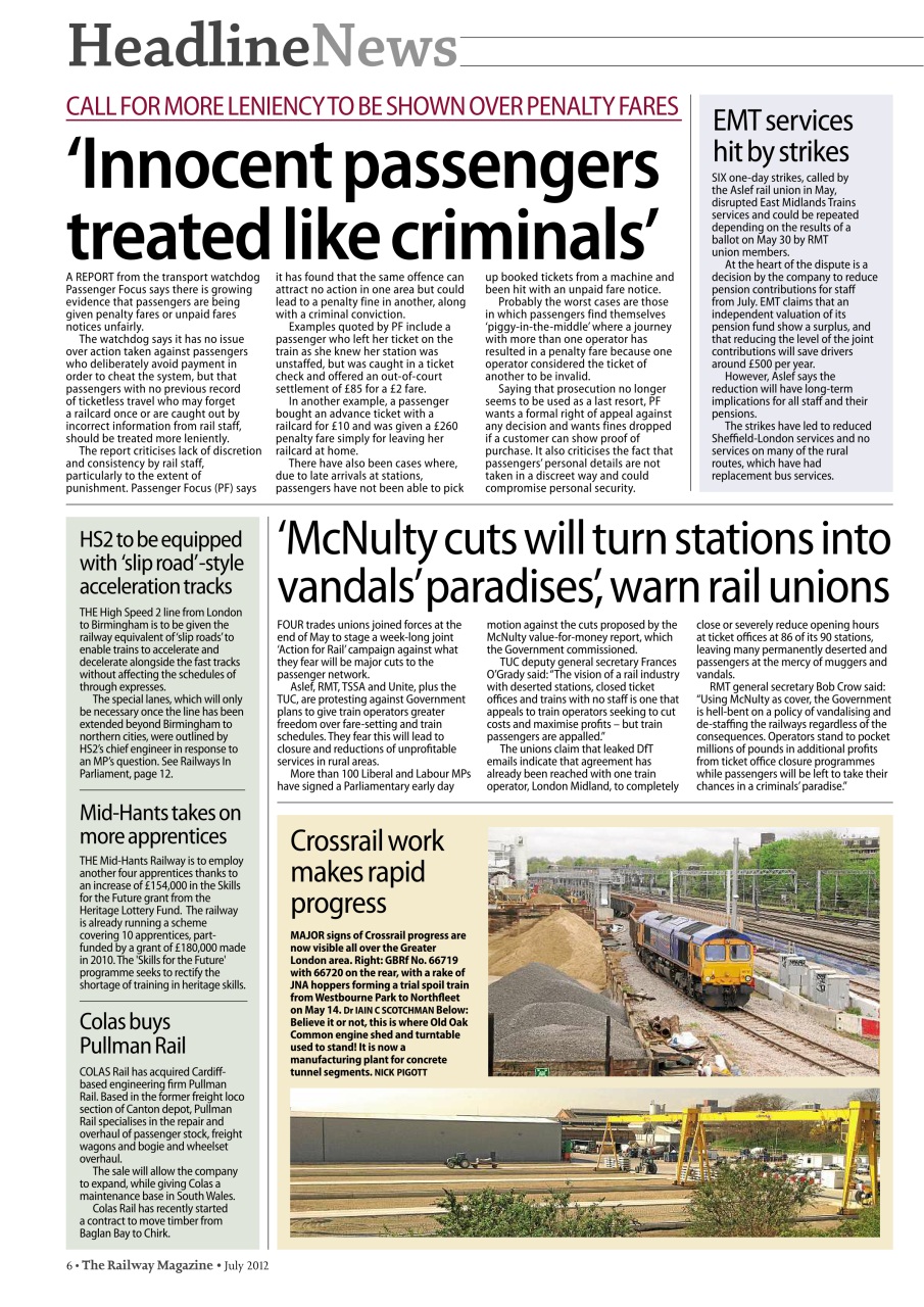 Railway Magazine Preview Pages