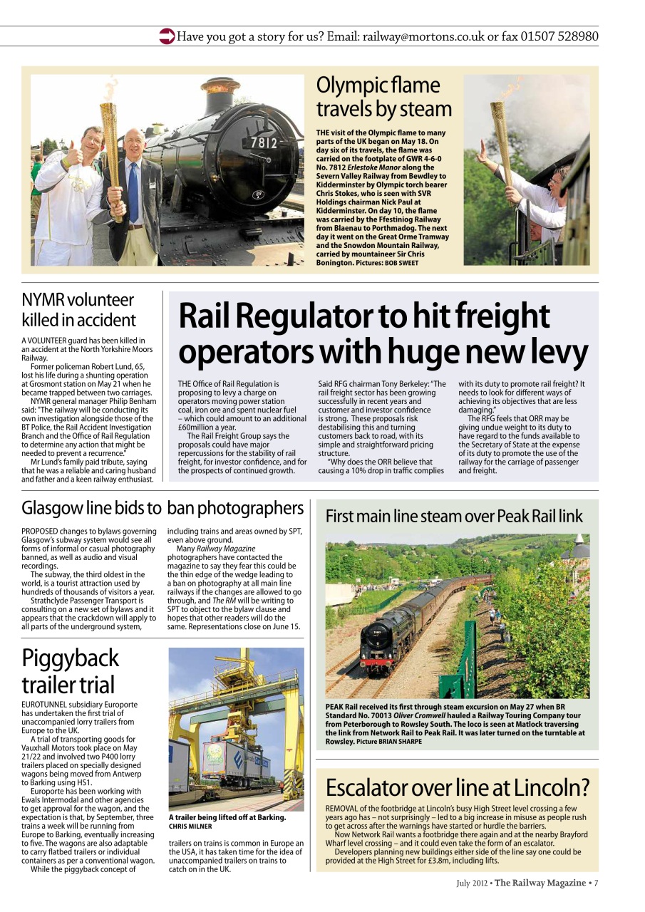 Railway Magazine Preview Pages