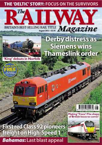 Railway Magazine issue August 2011
