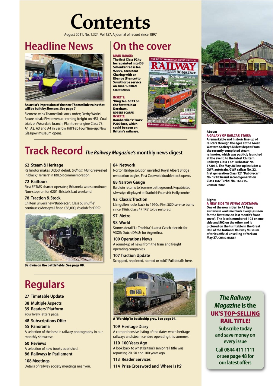 Railway Magazine Preview Pages