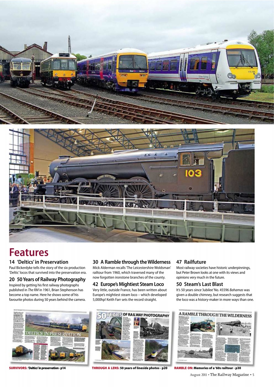 Railway Magazine Preview Pages