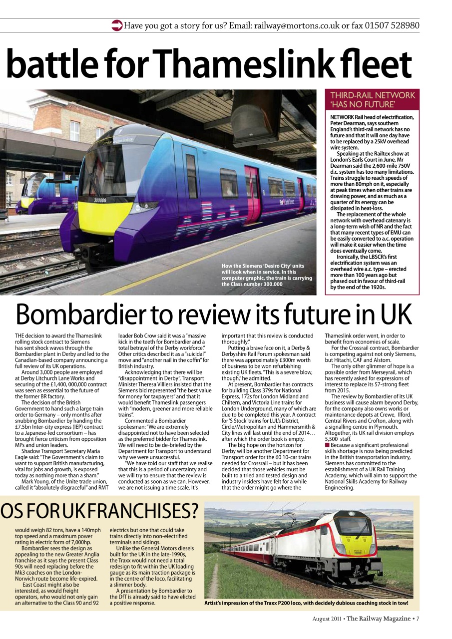 Railway Magazine Preview Pages