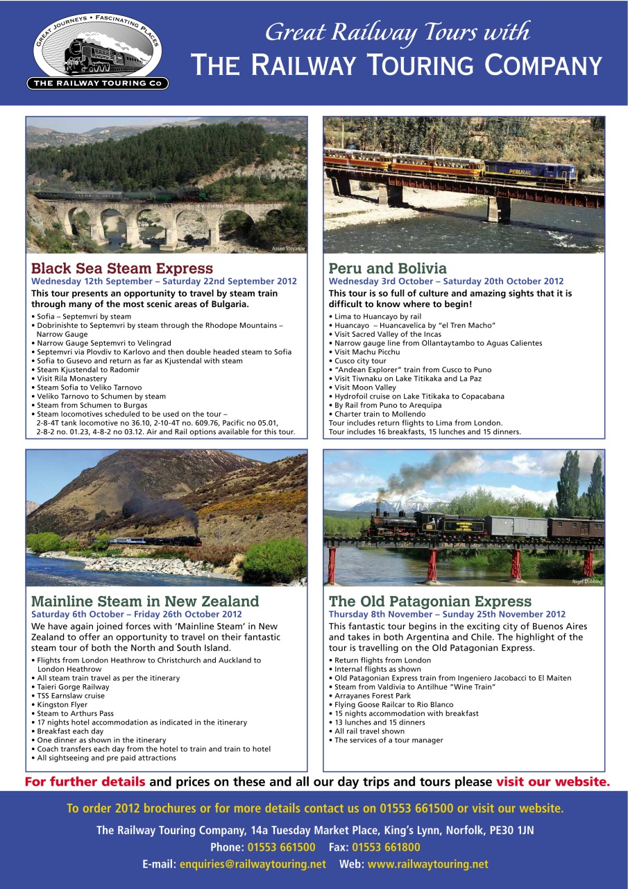 Railway Magazine Preview Pages