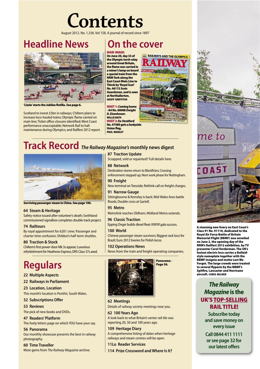 Railway Magazine Preview Pages