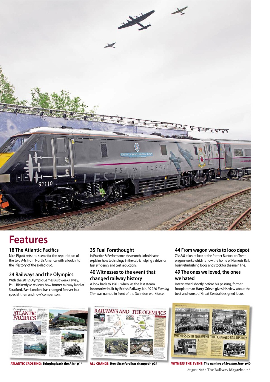 Railway Magazine Preview Pages