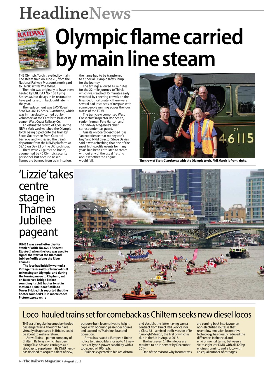 Railway Magazine Preview Pages