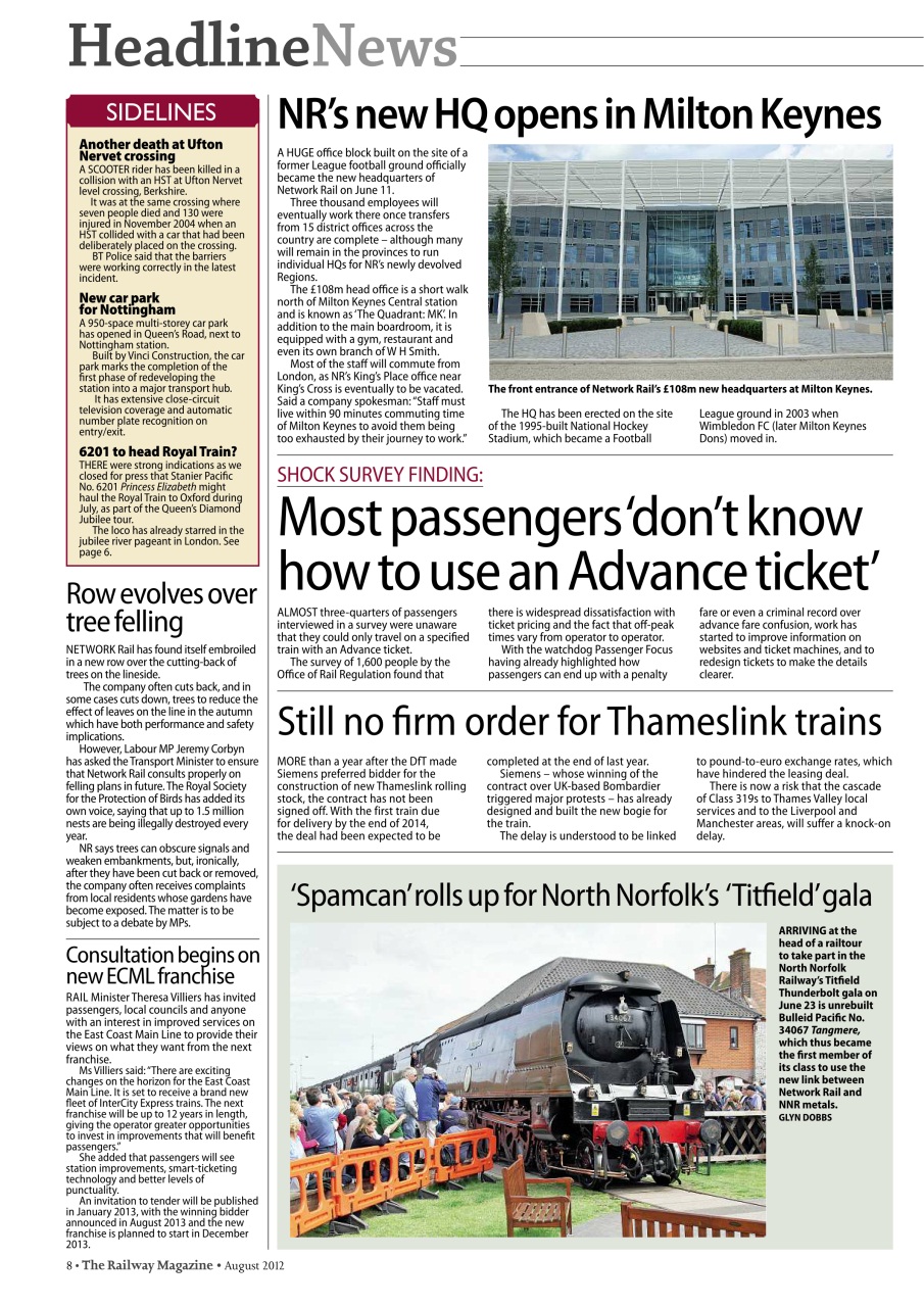 Railway Magazine Preview Pages