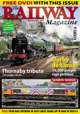 Railway Magazine issue September 2011