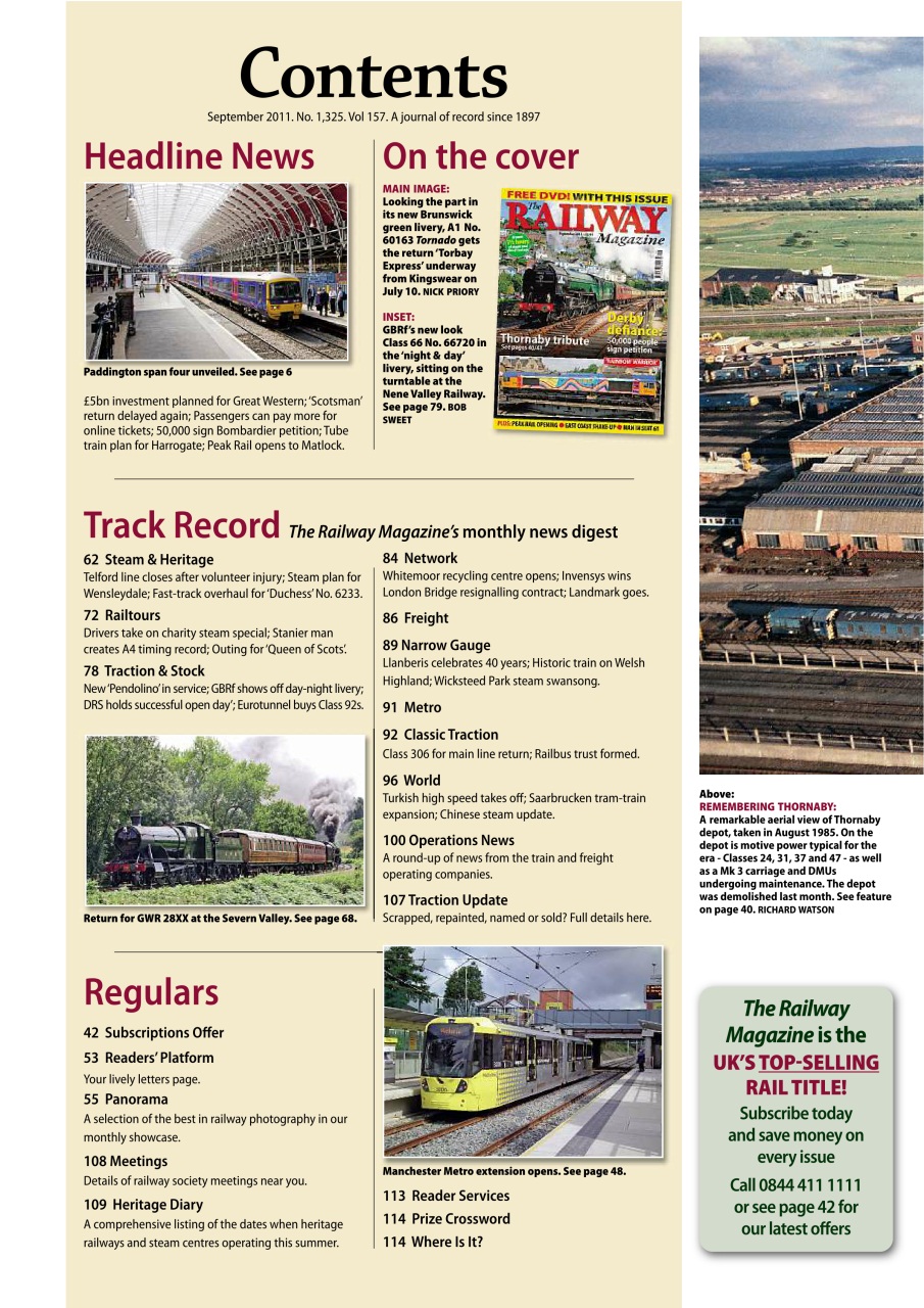 Railway Magazine Preview Pages
