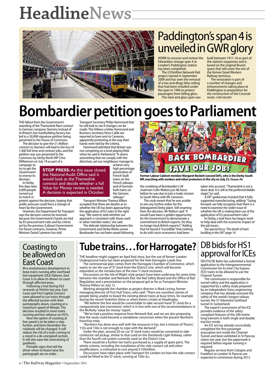 Railway Magazine Preview Pages