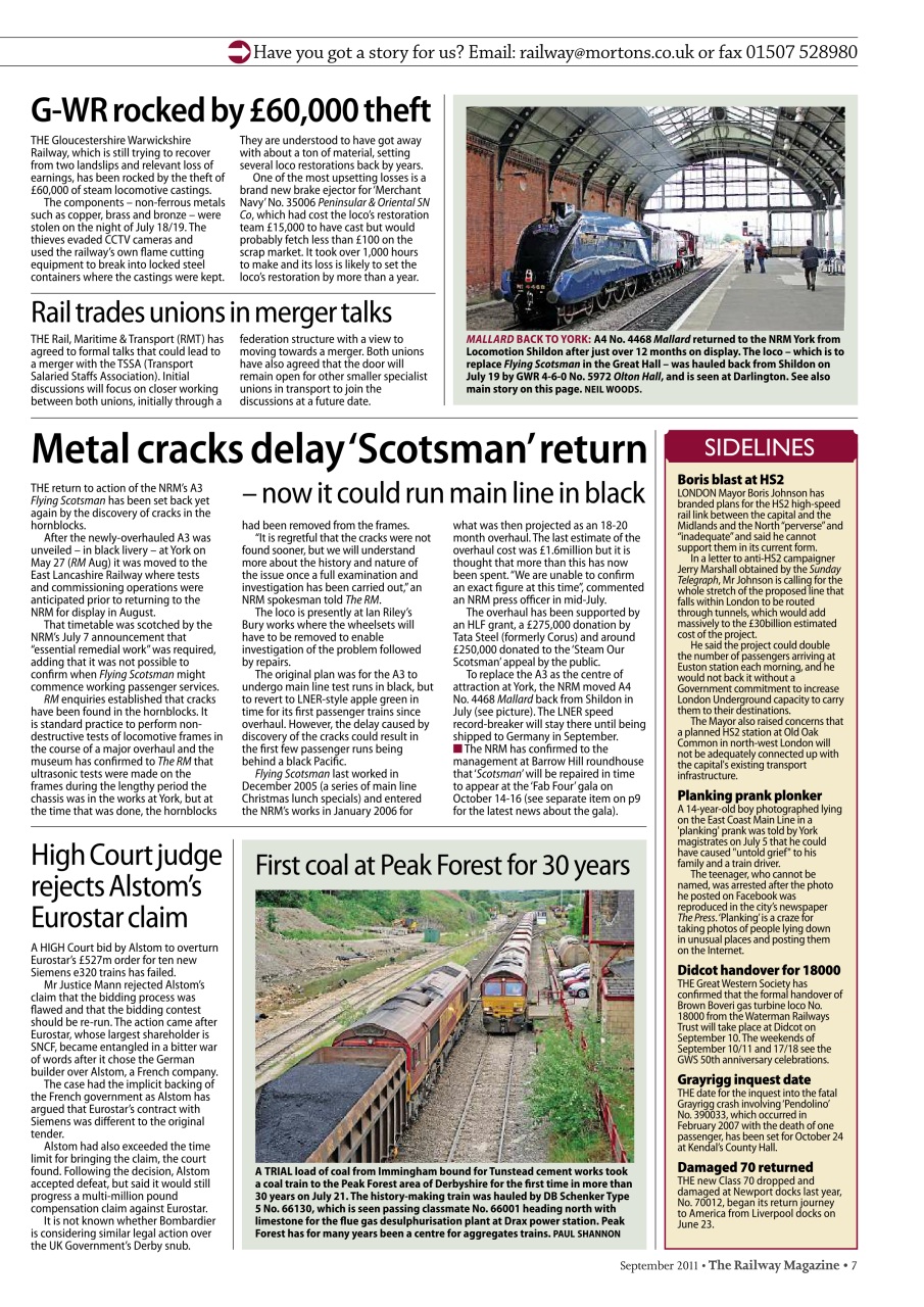 Railway Magazine Preview Pages