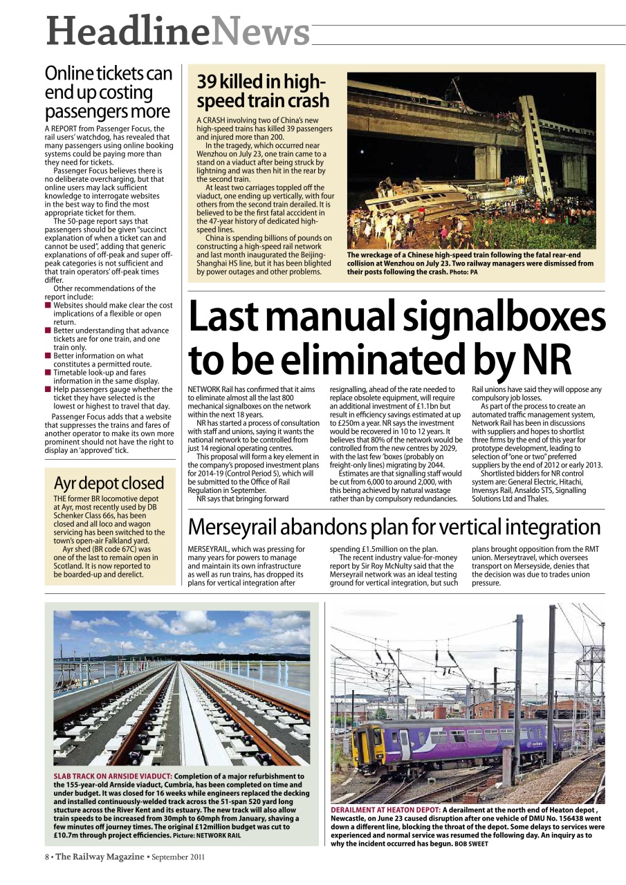 Railway Magazine Preview Pages