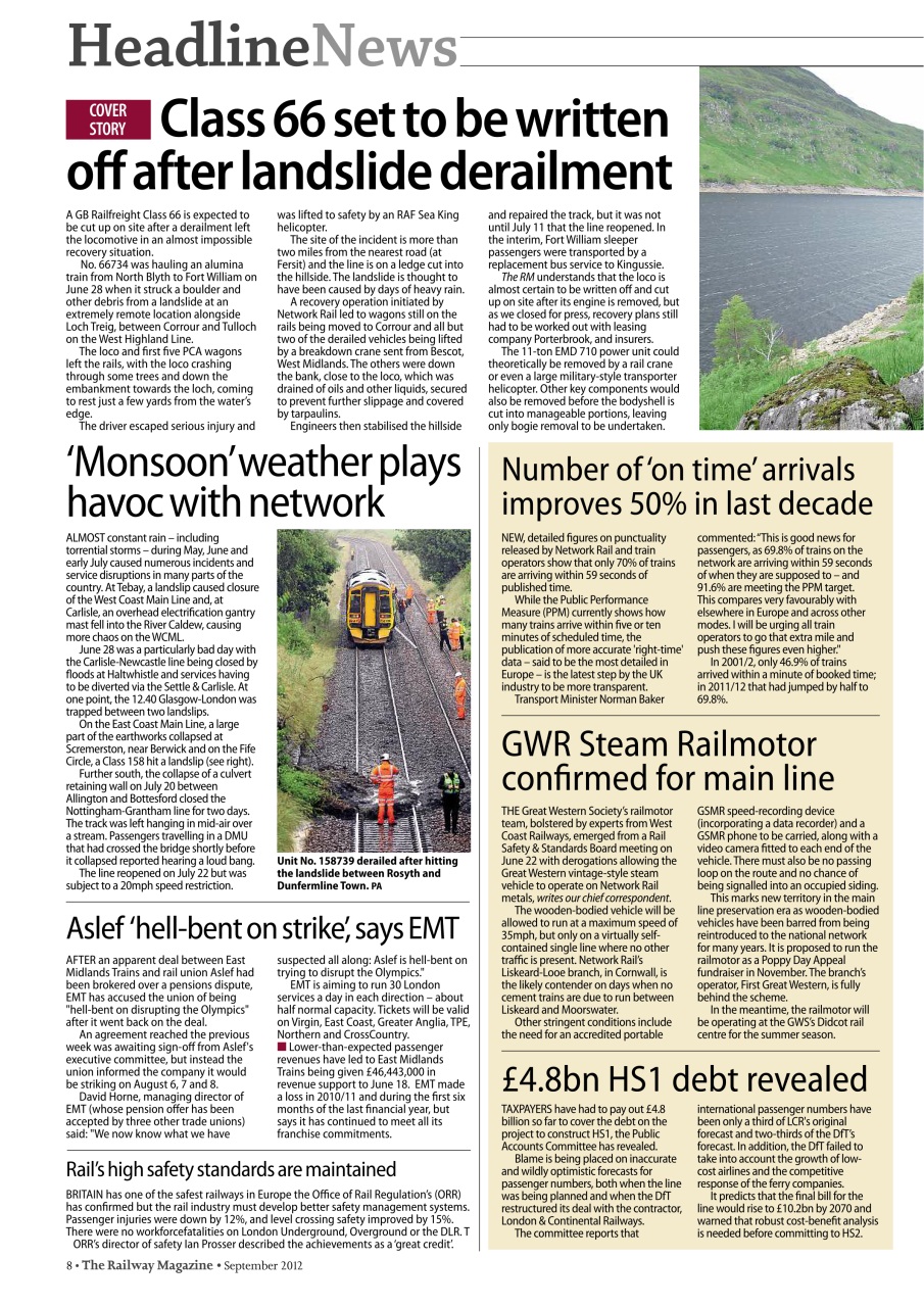 Railway Magazine Preview Pages