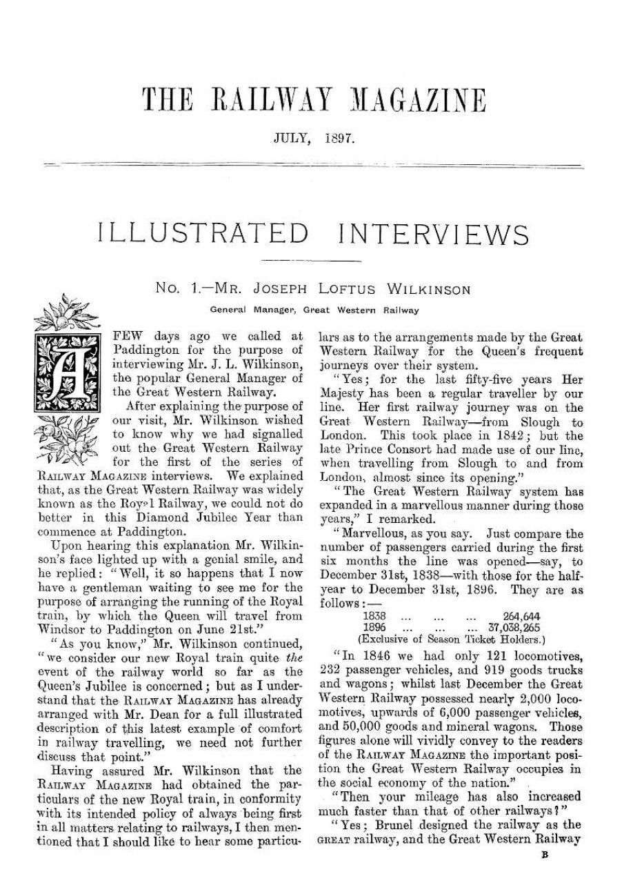 Railway Magazine Preview Pages