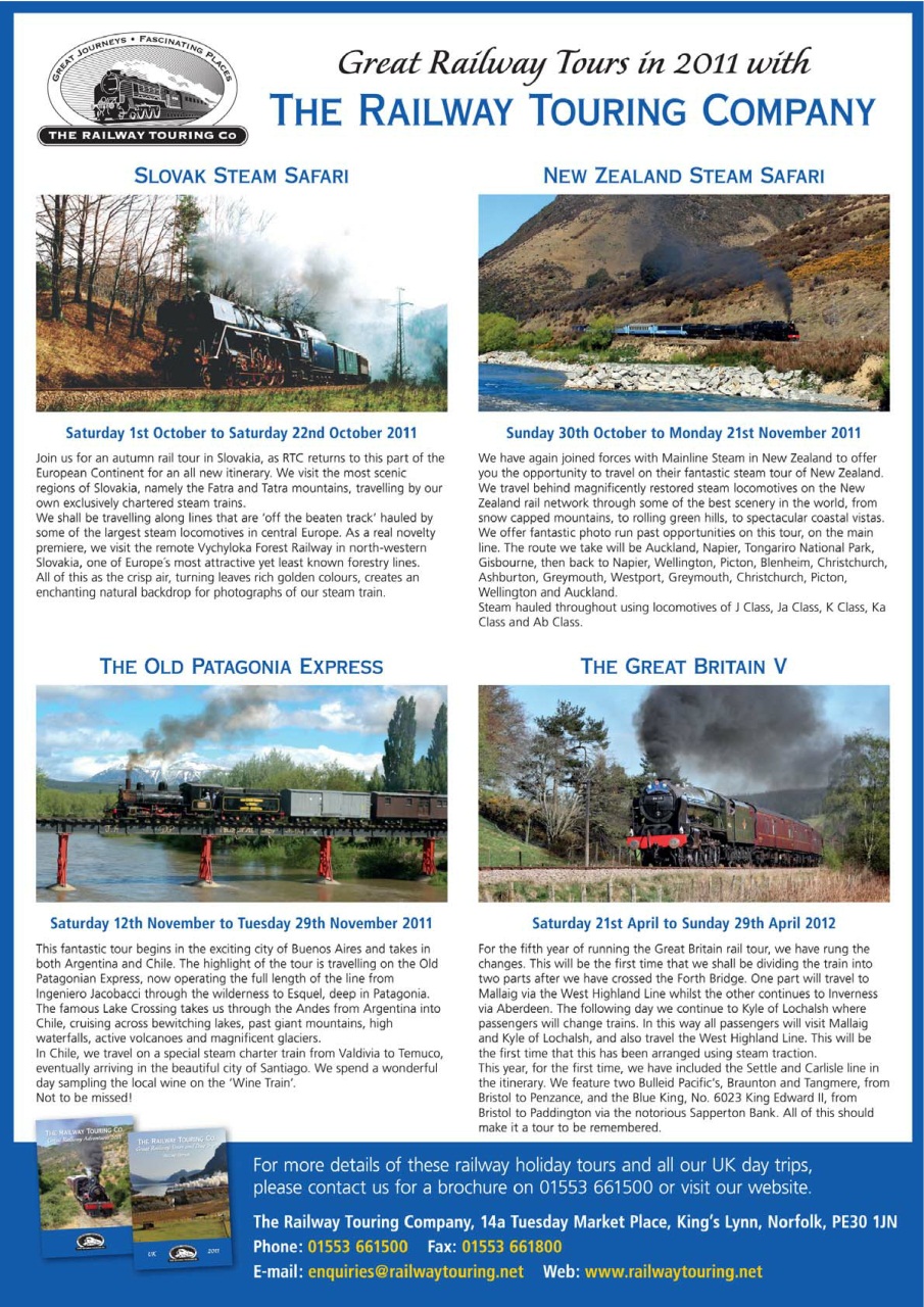 Railway Magazine Preview Pages