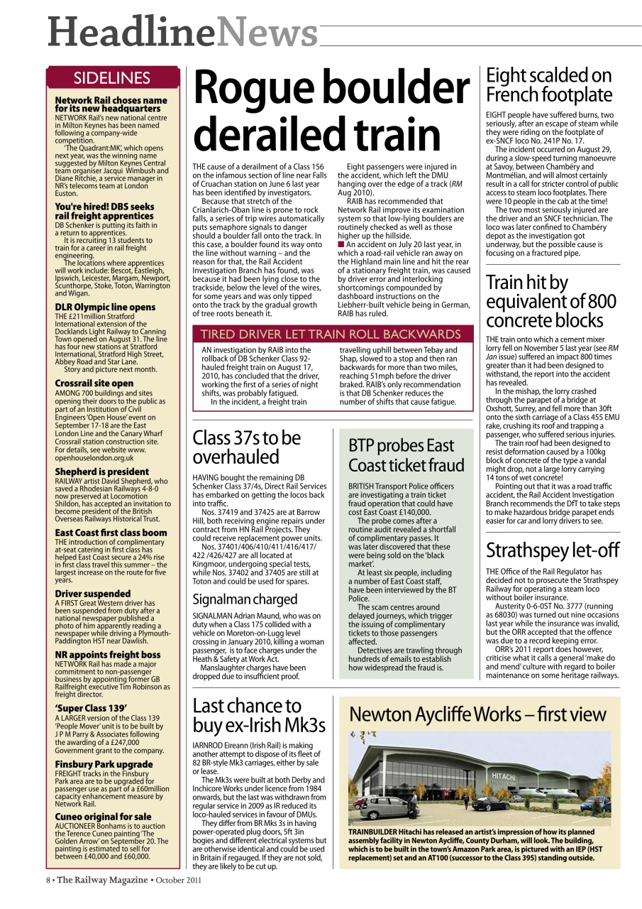 Railway Magazine Preview Pages